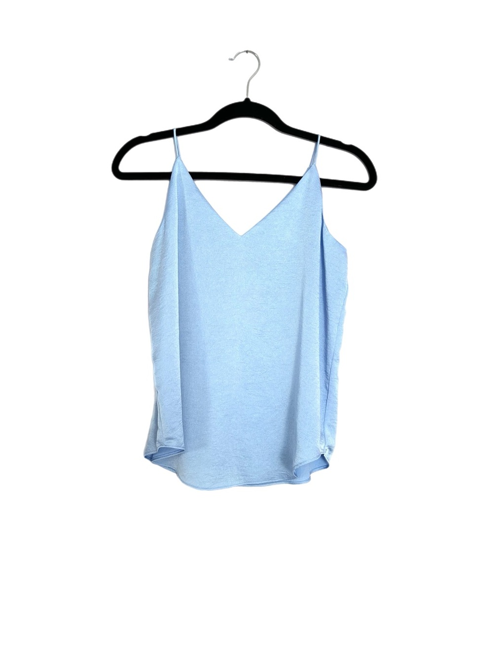 Express Light Blue V-Neck Spaghetti Strap Camisole